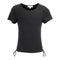 Shirred Sides Short Sleeve Crew - Denny's