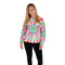 Long Sleeve Tie Dye Hoodie - Denny's