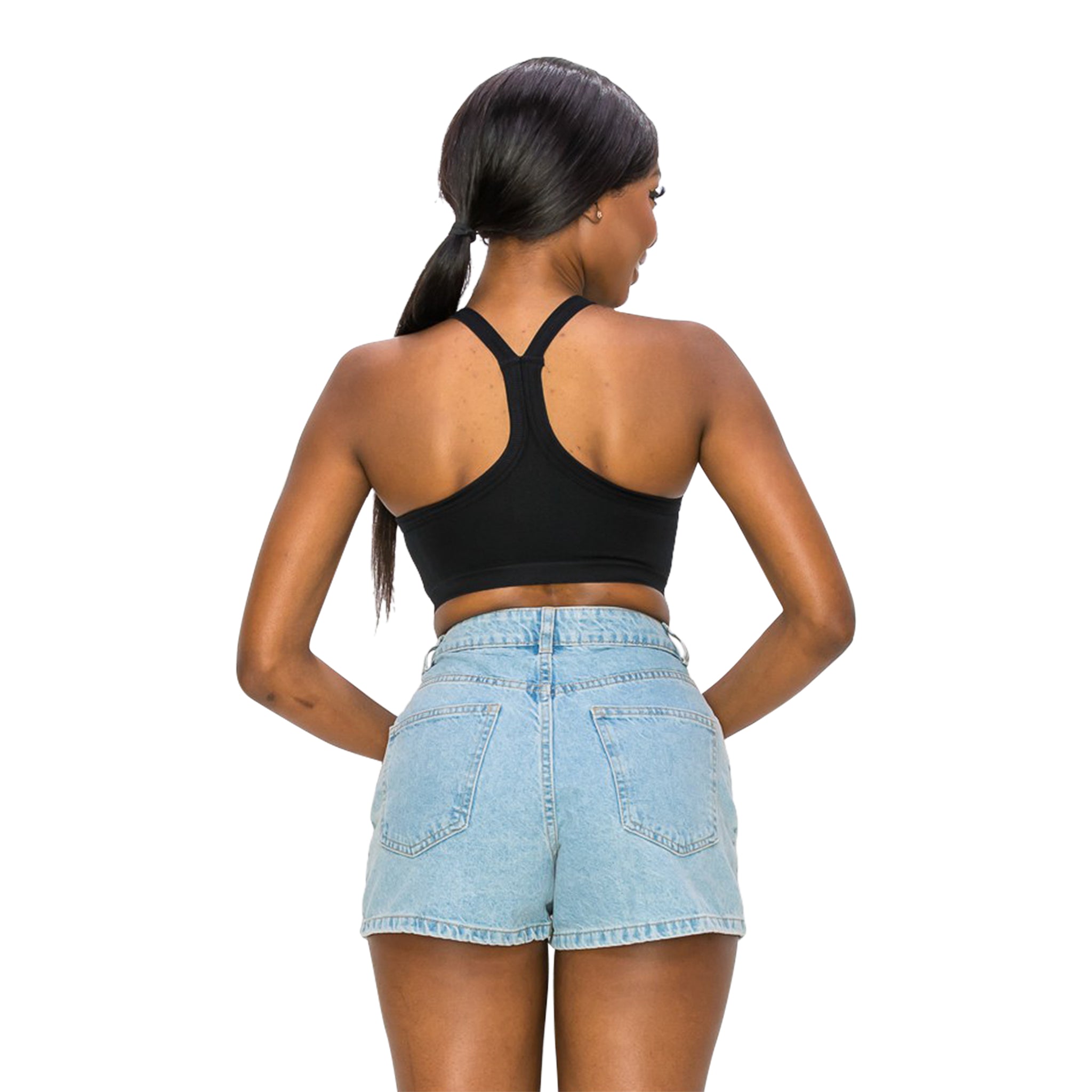 Racerback Crop Tank - Denny's