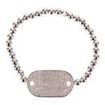 ID Stretch Pave Bracelet - Denny's