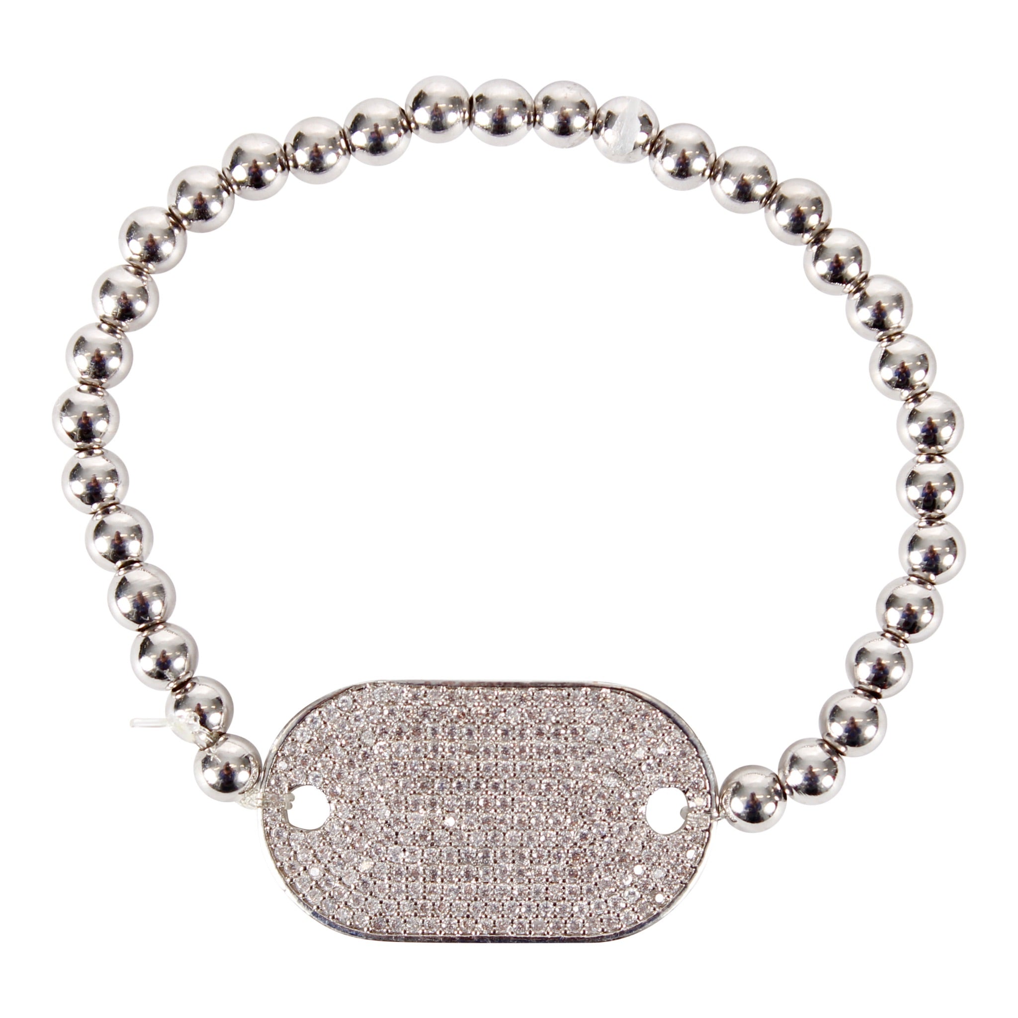ID Stretch Pave Bracelet - Denny's