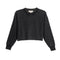 Rhinestone Cropped Sweatshirt - Denny's