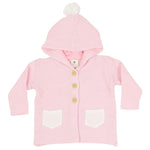 Pink Hooded Cardigan - Denny's