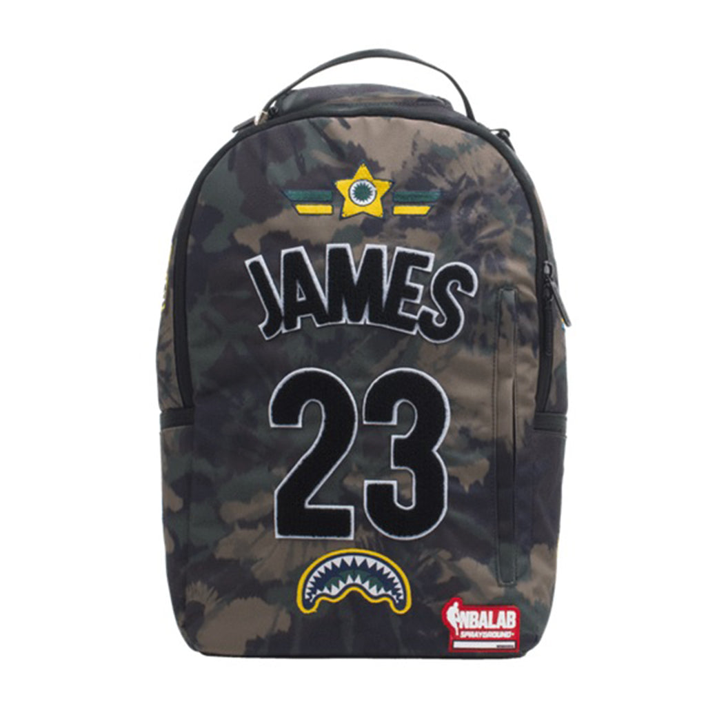 James Tie Dye Camo Patch Backpack - Denny's