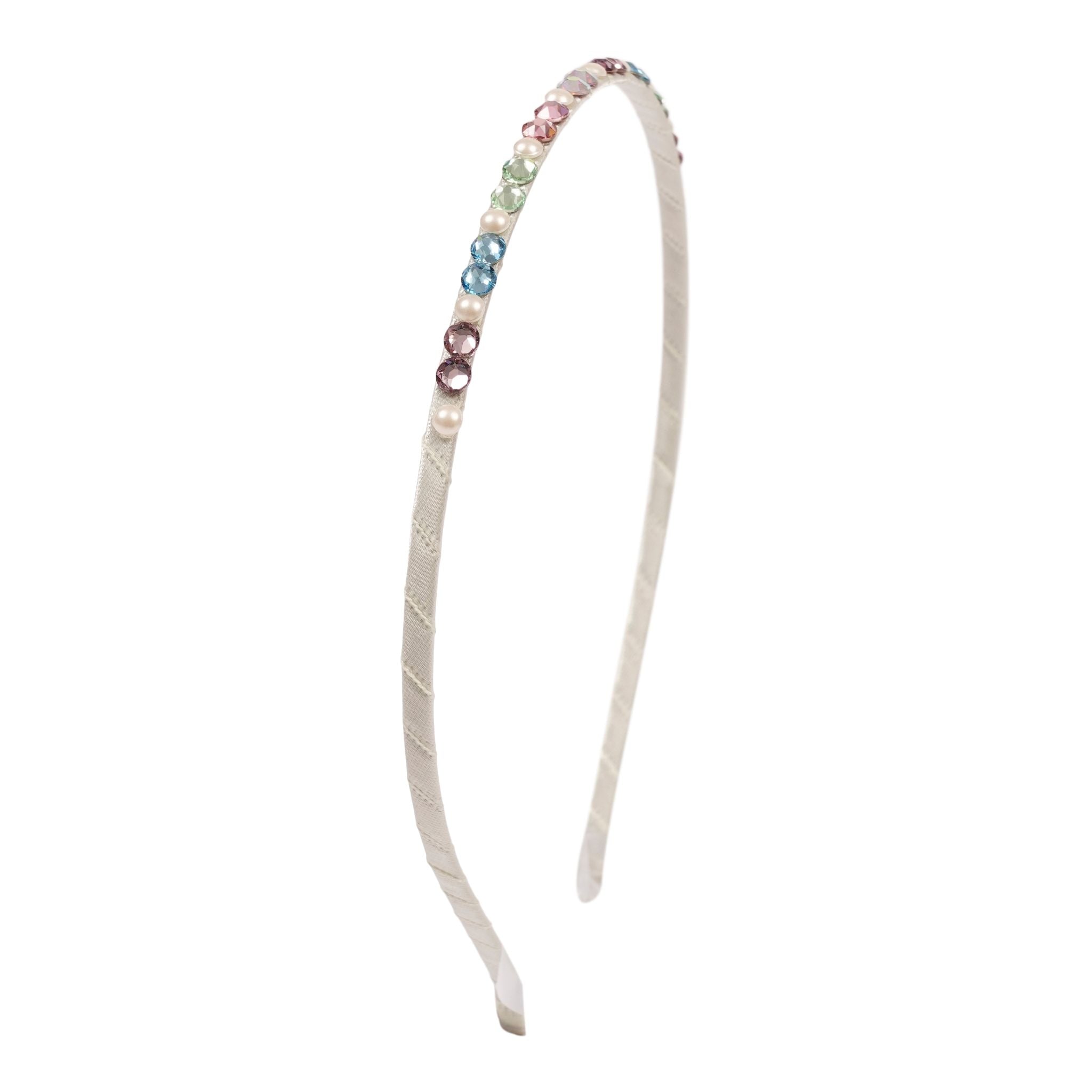 Crystal Headband Pastel Pearl - Denny's