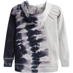 Side Tie Dye Zip Hoodie - Denny's