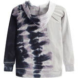 Side Tie Dye Zip Hoodie - Denny's