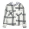Plaid Hooded Button Down - Denny's