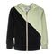 Color Block Bolt Zip Hoodie - Denny's