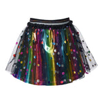 Multi Rainbow Dots Tulle Skirt - Denny's