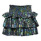 Ruffle Metallic Leopard Skirt - Denny's