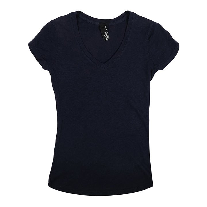 Fitted V-Neck Tee - Denny's