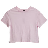 Raw Edge Crop Tee - Denny's