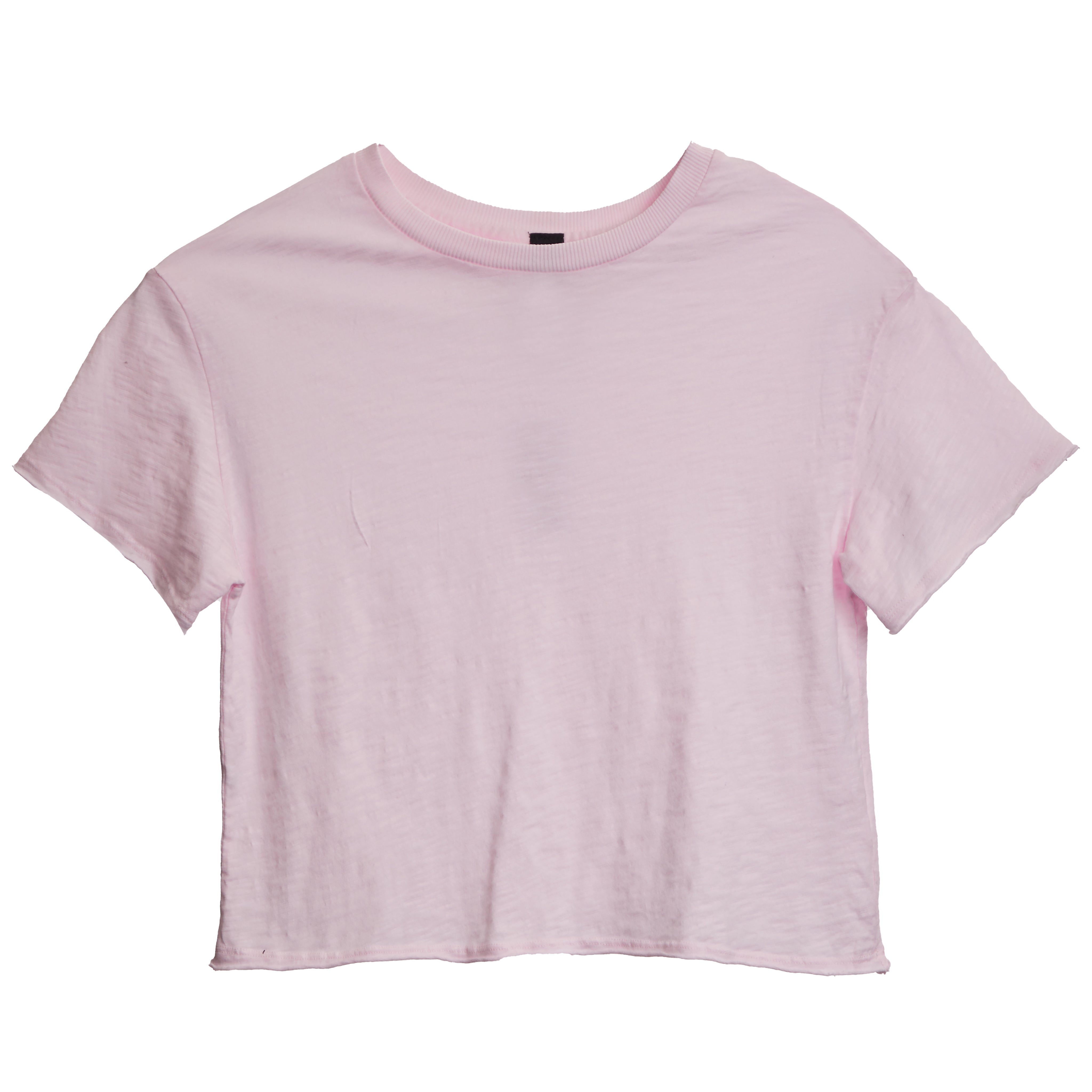 Raw Edge Crop Tee - Denny's