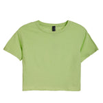 Raw Edge Crop Tee - Denny's