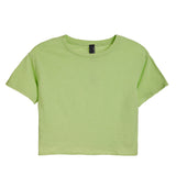 Raw Edge Crop Tee - Denny's