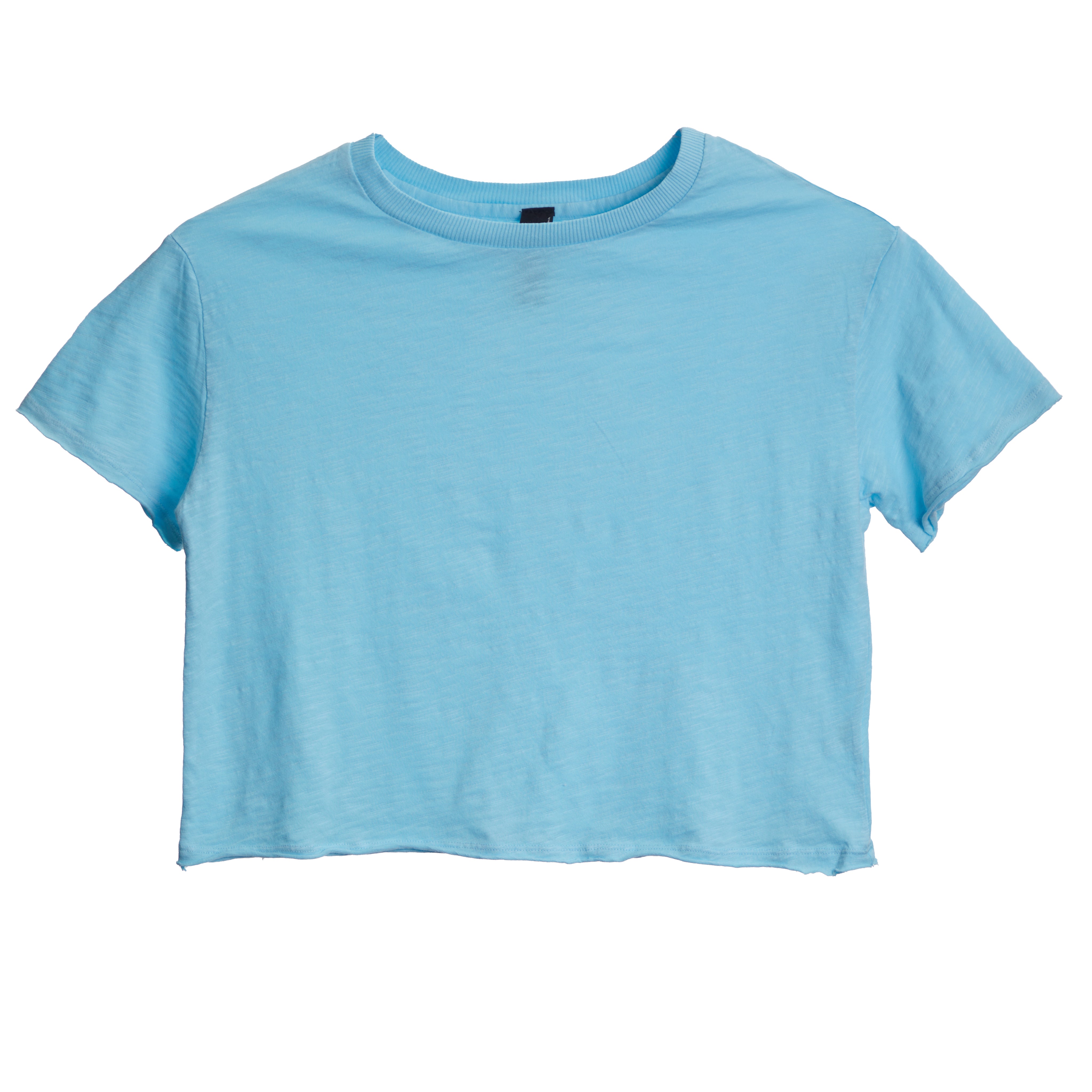 Raw Edge Crop Tee - Denny's