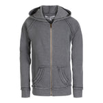 Burnout Solid Zip Hoodie - Denny's