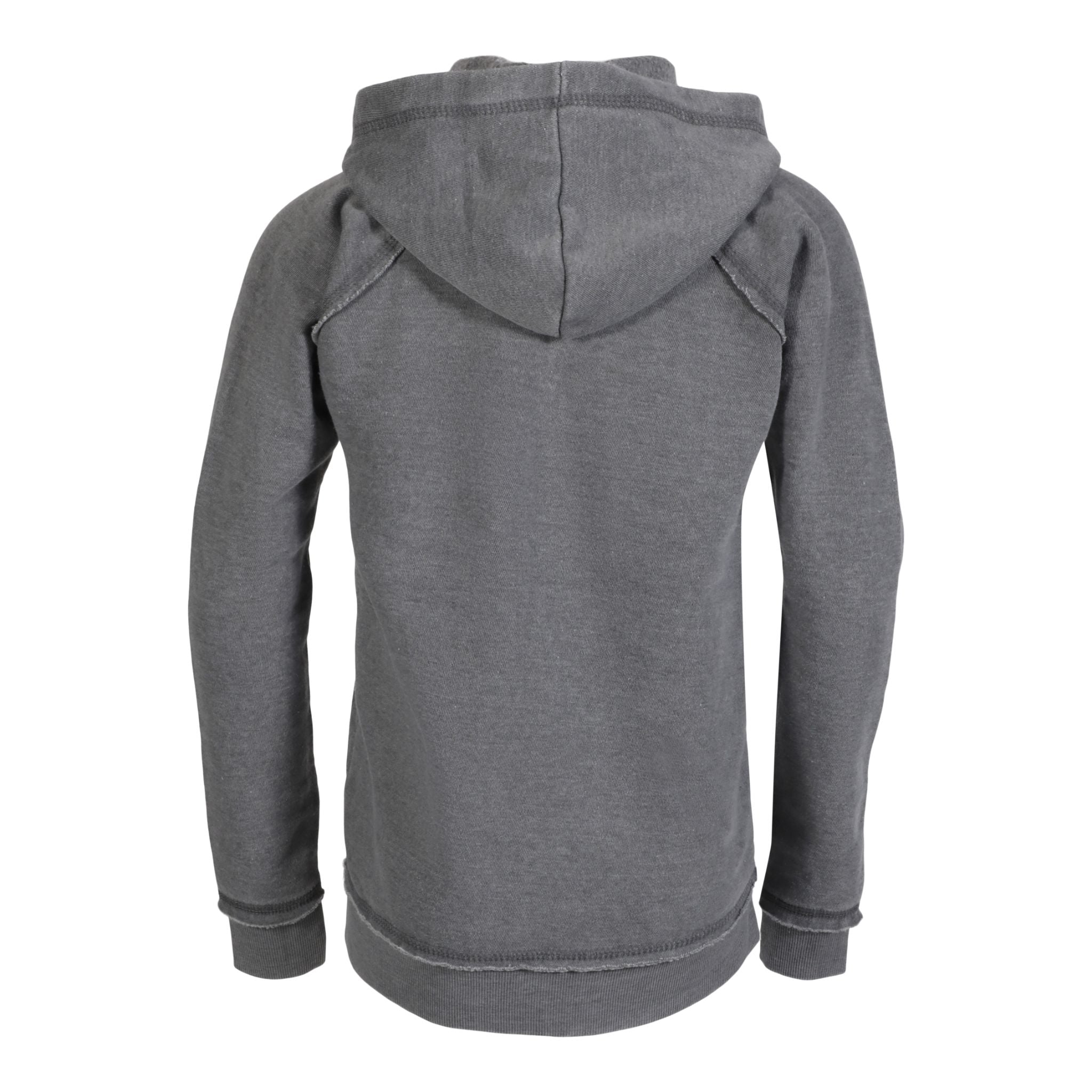 Burnout Solid Zip Hoodie - Denny's