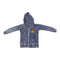 Bolt Full Zip Burn Out Hoodie - Denny's