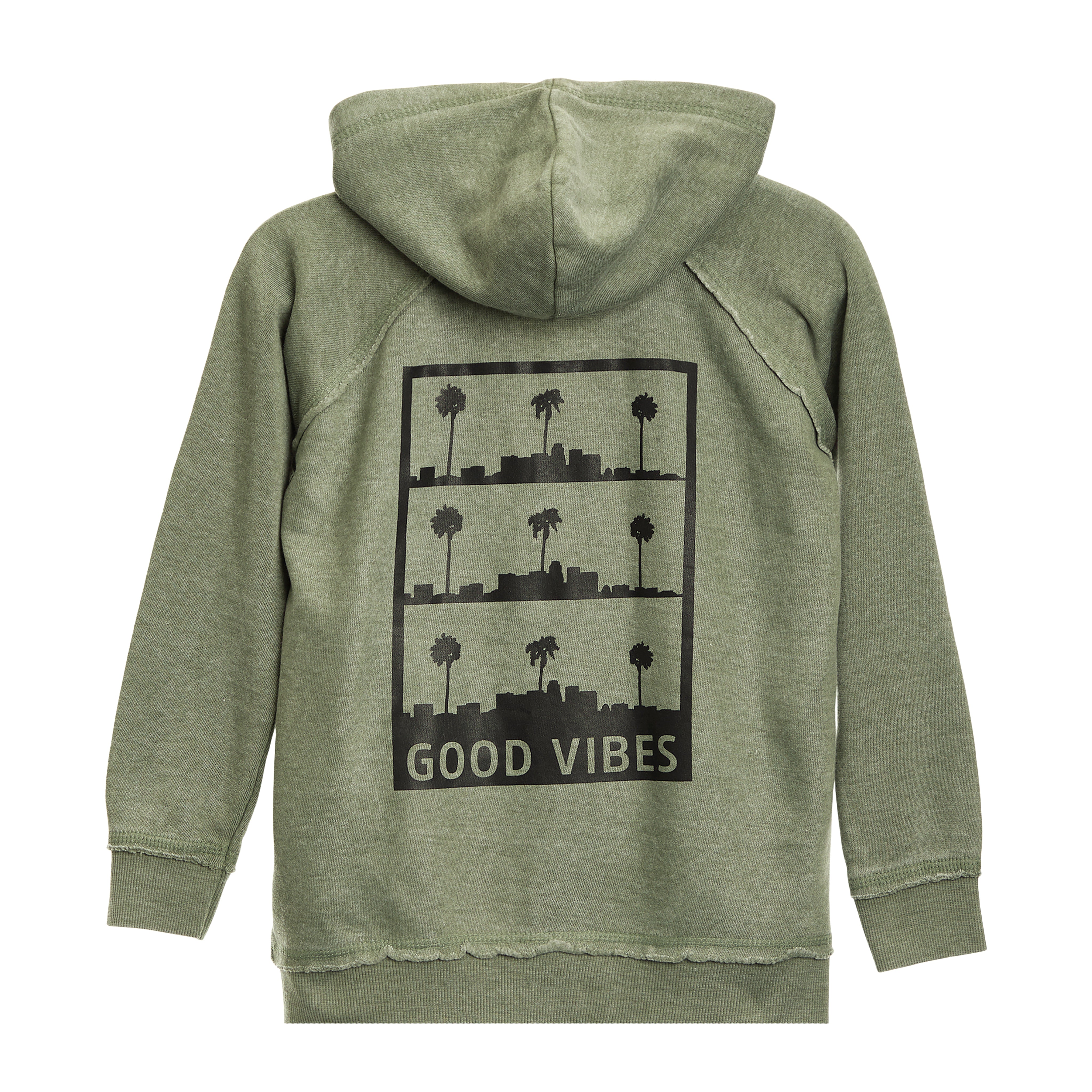 Good Vibes Zip Hoodie - Denny's