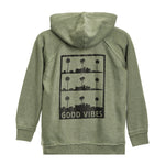 Good Vibes Zip Hoodie - Denny's