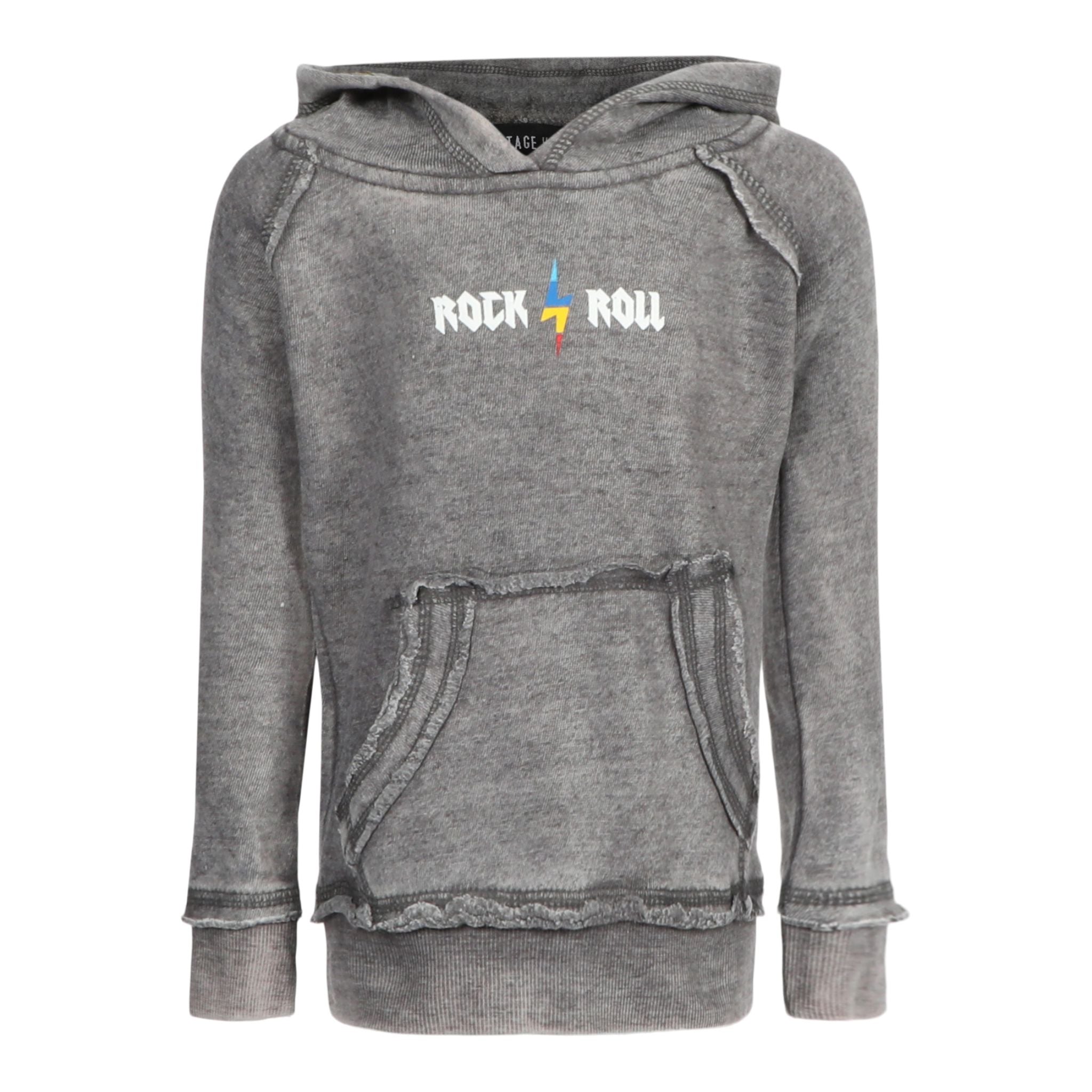 Rock n Roll Burnout Hoodie - Denny's