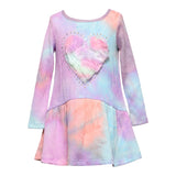 Fur Heart Waffle Dress - Denny's