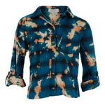 Bleached Flannel Crop - Denny's