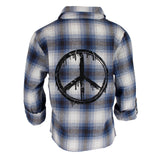 Flannel with Peace Crop - Denny's