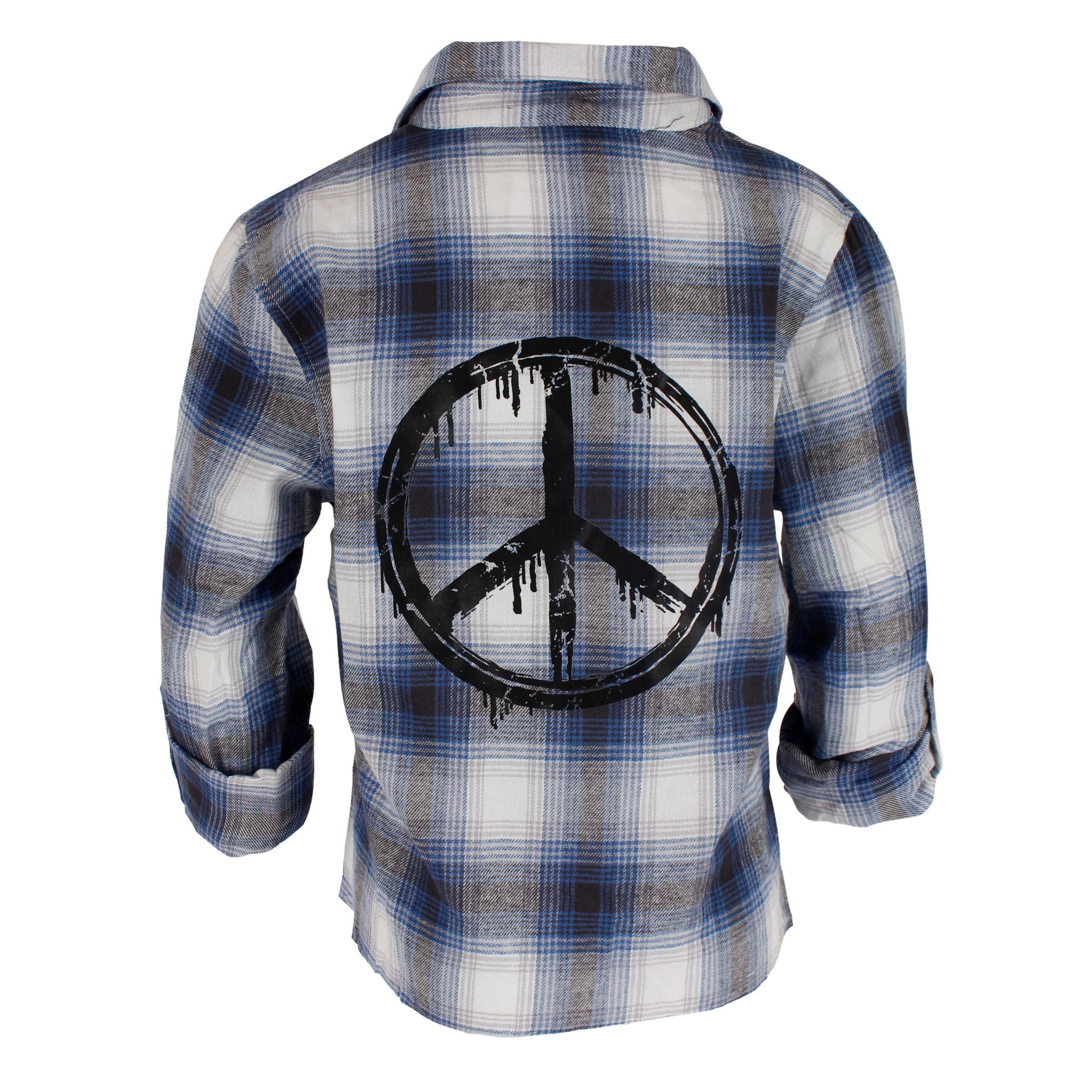 Flannel with Peace Crop - Denny's