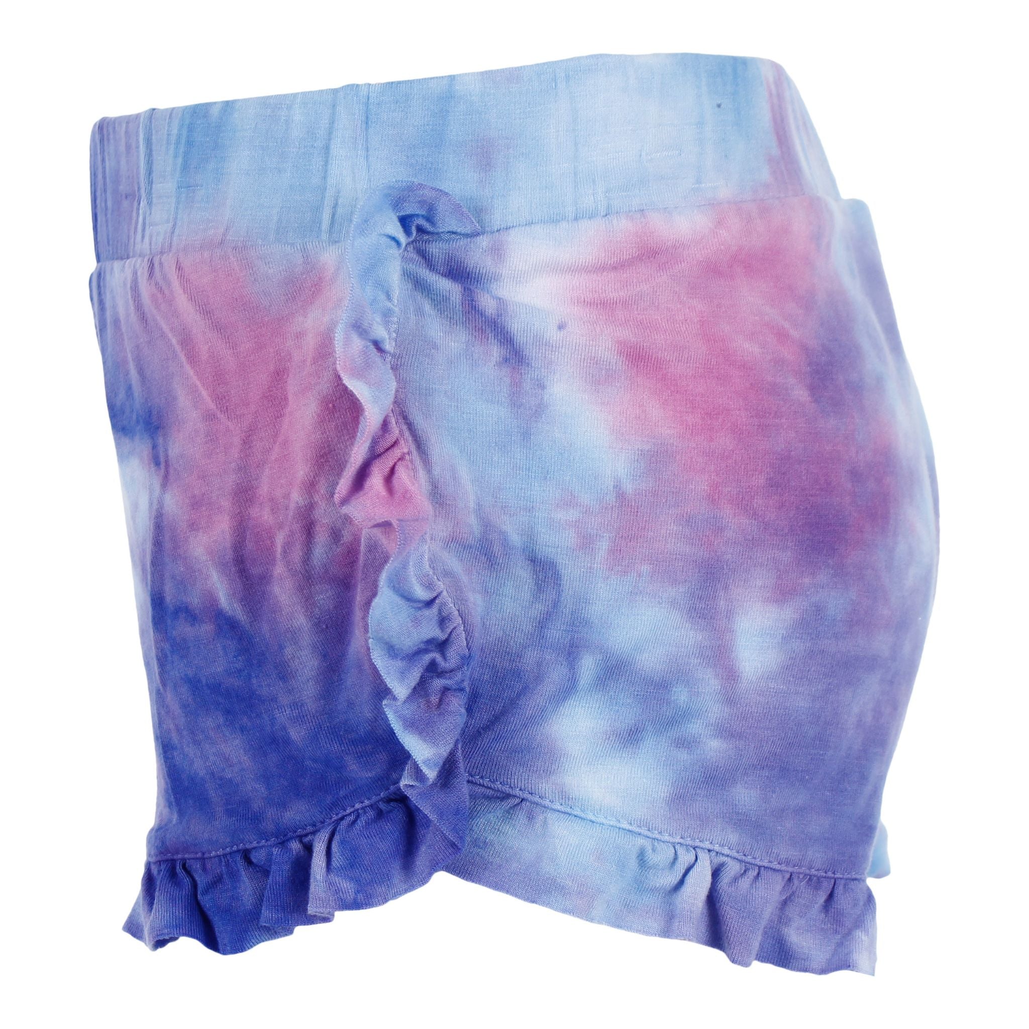 Tie Dye Ruffle Short - Denny's