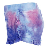 Tie Dye Ruffle Short - Denny's