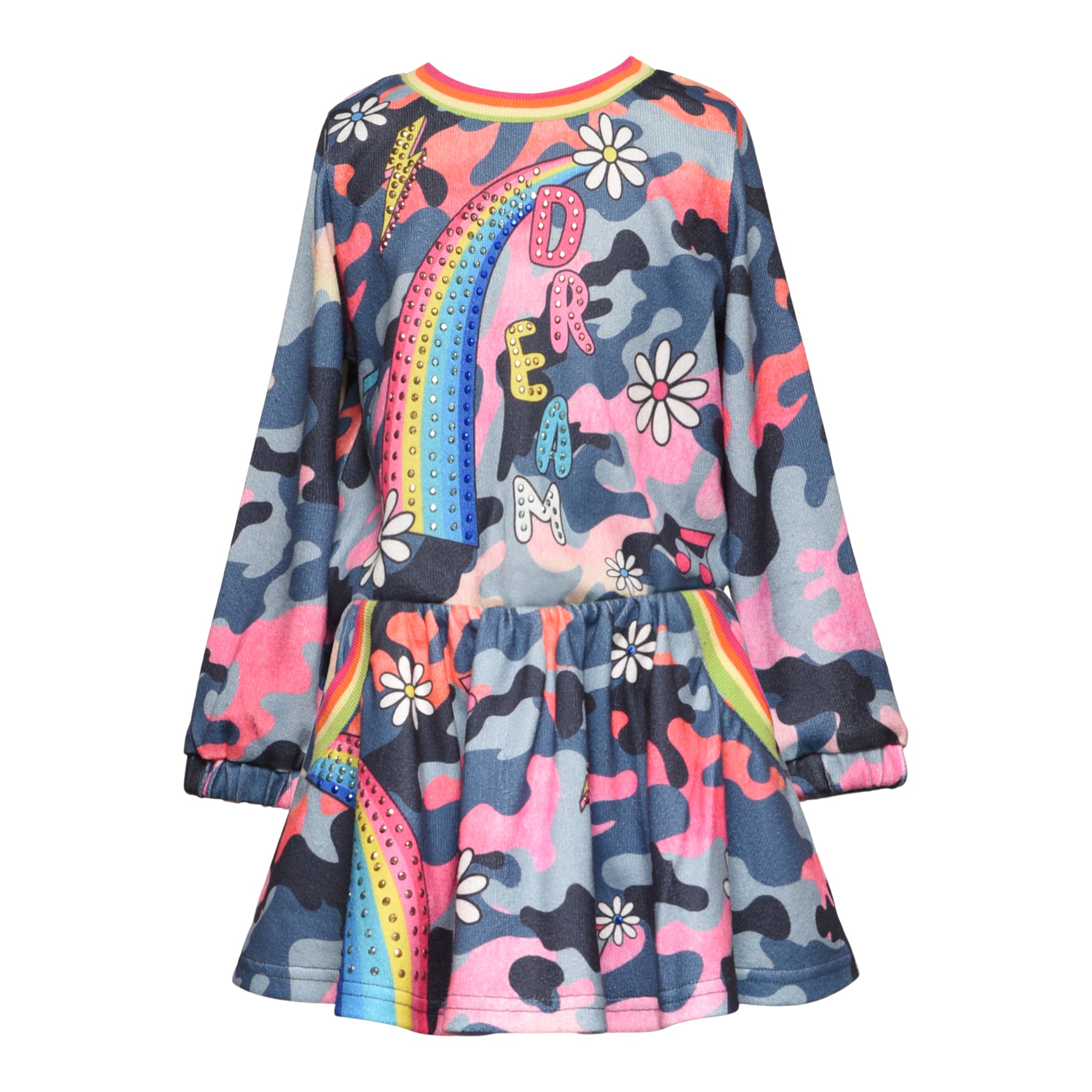 Dream Rainbow Camo Dress - Denny's