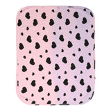 Ombre Hearts Blanket - Denny's