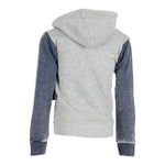 Full Zipper Colorblock Hoodie - Denny's