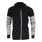 Full Zip Hoody with Grey Camo Thermal Sleeves - Denny's