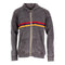 Full Zip Hoodie with Retro Stripes - Denny's