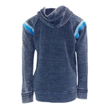 Pullover Hoodie with Stripe Shoulder - Denny's