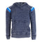 Pull Over Hoodie with Stripe Shoulder - Denny's