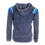 Pull Over Hoodie with Stripe Shoulder - Denny's