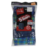 5 Pack Boxers Tartan Plaid - Denny's