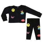 Icons 2pc Sweatshirt & Legging Set - Denny's