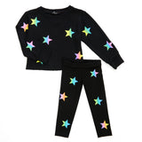 Ombre Stars 2pc Top & Legging Set - Denny's