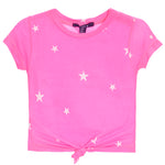 2pc Stars Tee & Ruffle Short Set - Denny's