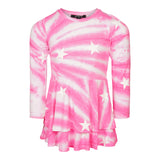 White Stars Tie Dye Dress - Denny's