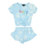 Happy 2pc Tie Dye Short Set - Denny's