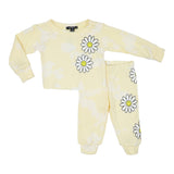 2pc Daisy Smiley Jog Set - Denny's