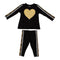 Two Piece Set with Love Taping and Gold Heart - Denny's
