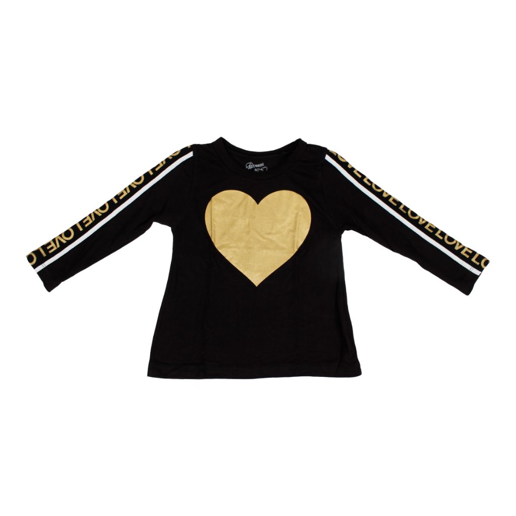 Two Piece Set with Love Taping and Gold Heart - Denny's